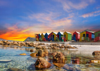 Muizenberg Beach Huts, Cape Town