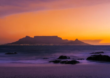 Table Mountain In Cape Town South,Africa