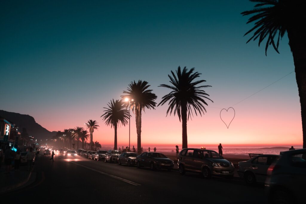 Camps Bay Beach Sunset