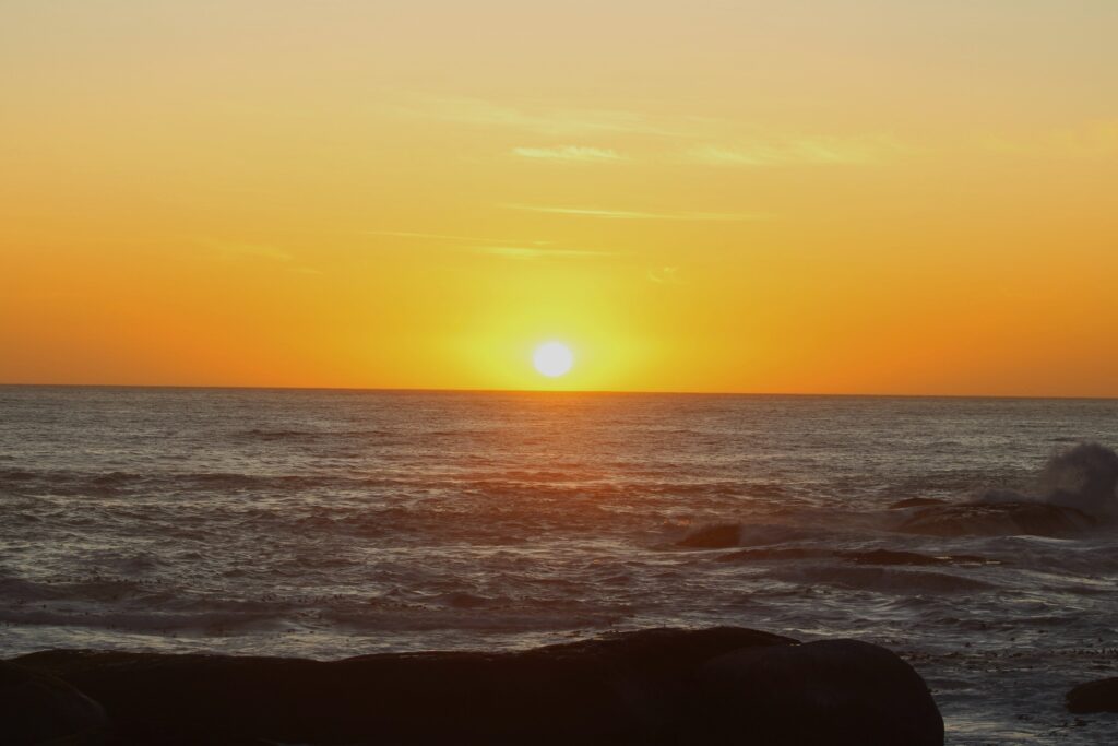 Maidens Cove Sunset