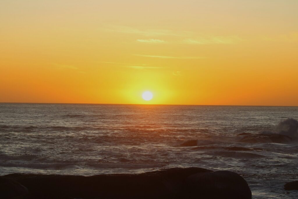 Maidens Cove Sunset