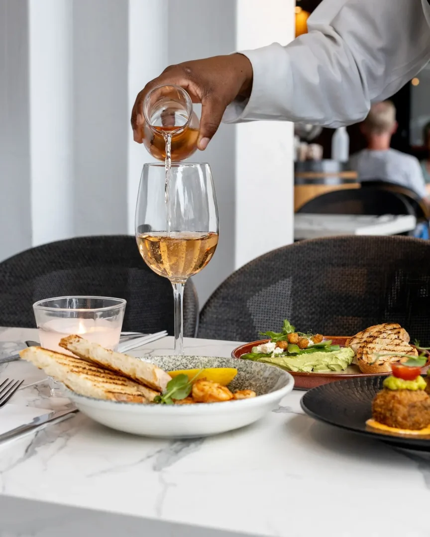 Lunch Served at La Boheme Bistro & Wine Bar - Sea Point