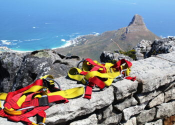 Abseiling Table Mountain