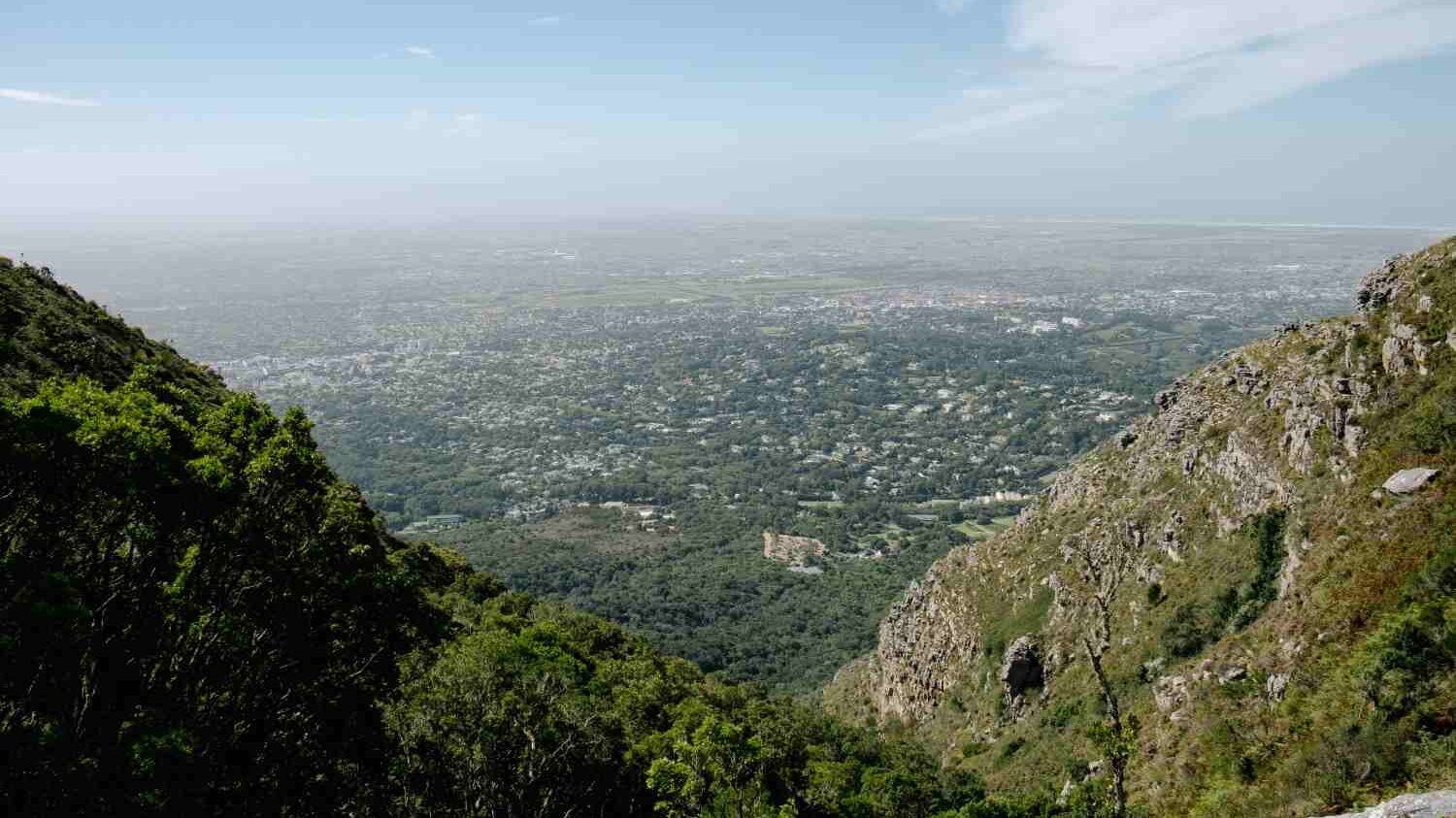 top of mountain after walking platteklip gorge
