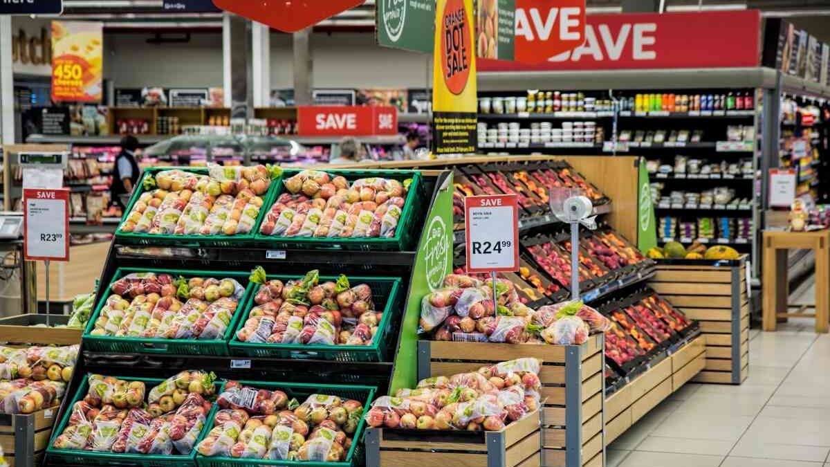 Shopping at Spar