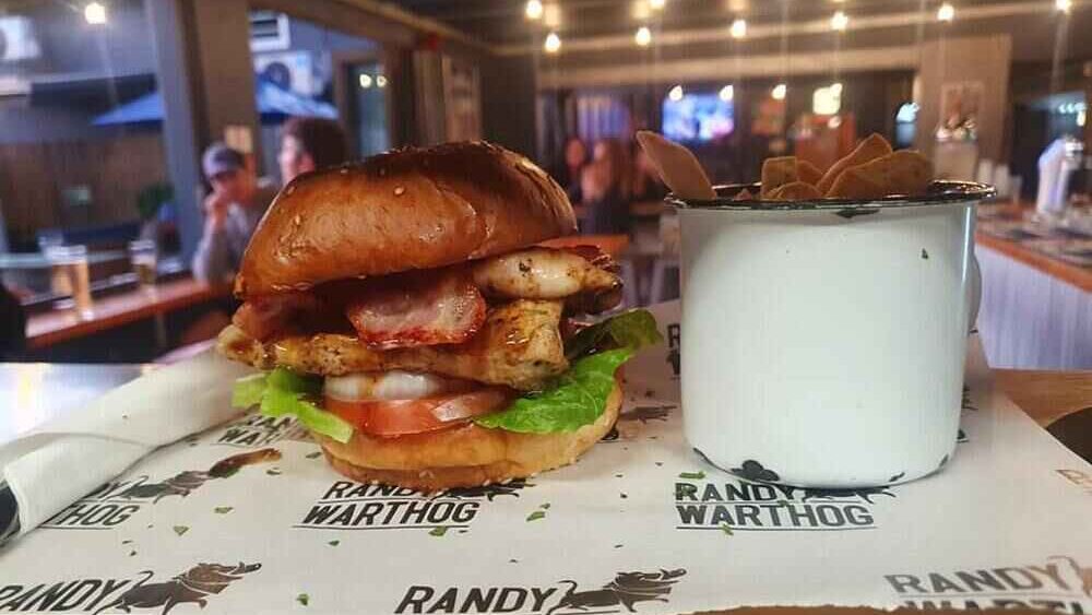 Randy Warthog Bar & Grill Food