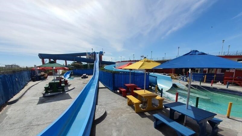 Waterslide at Muizenberg