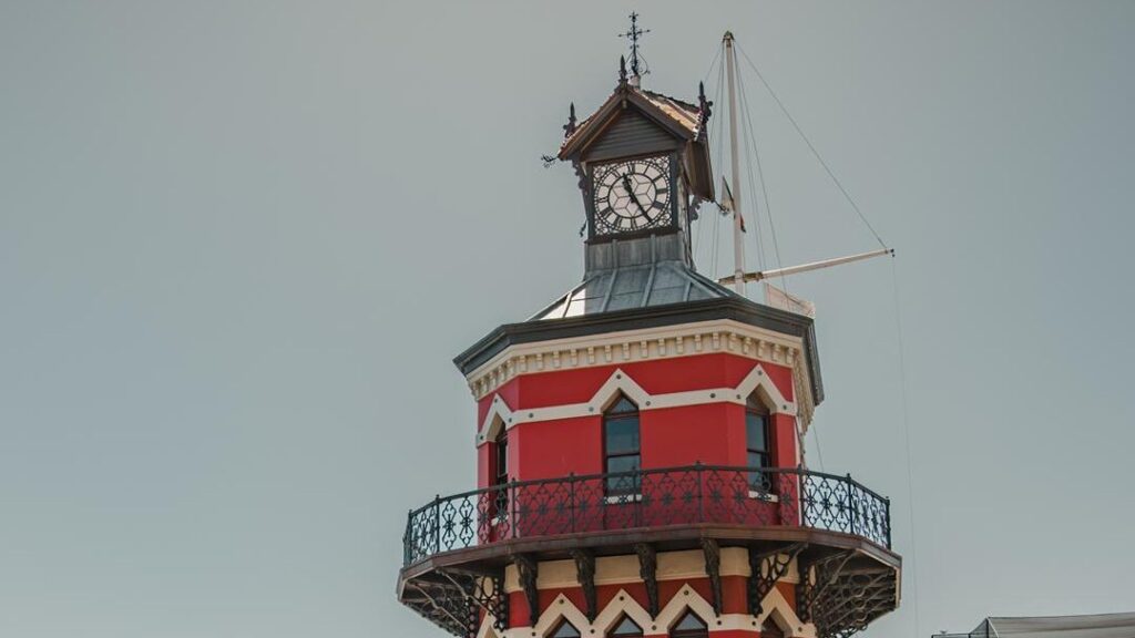 waterfront clock tower