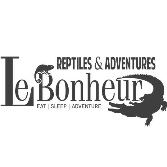 Le Bonheur Reptiles and Adventures Logo
