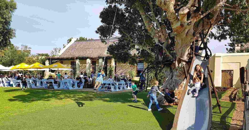 Blue Water Cafe Outdoor Seating Area