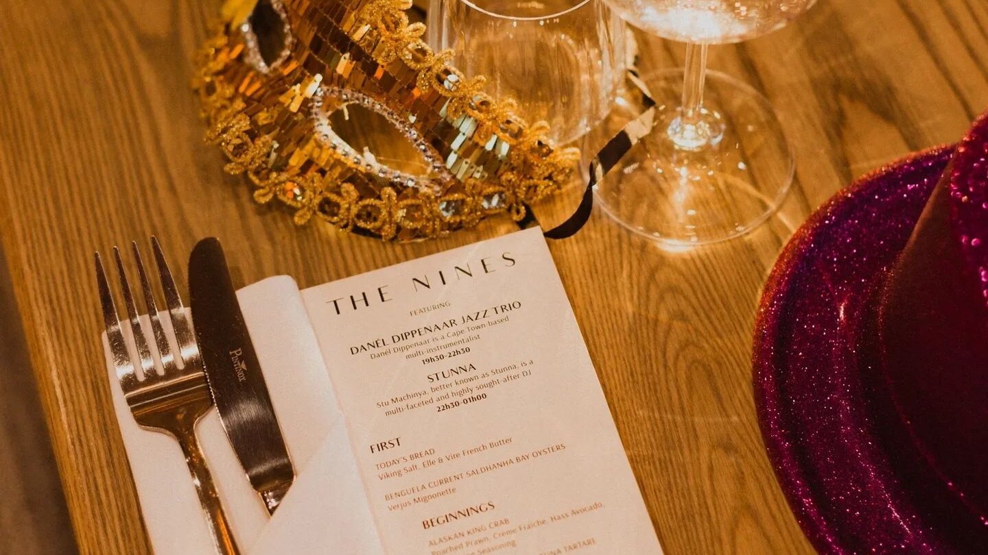 The Nines Menu