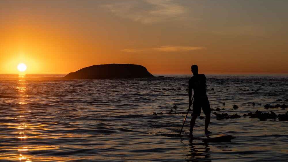 Paddleboarding in Clifton
