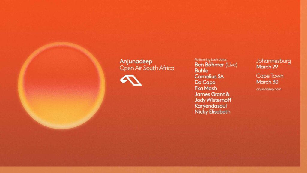 Anjunadeep Cape Town