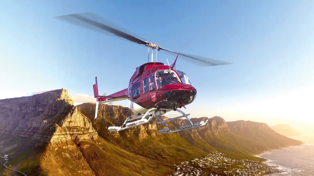 Chopper flight at V&A Waterfront