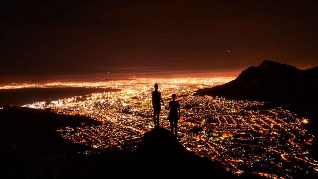 Lions Head at Night