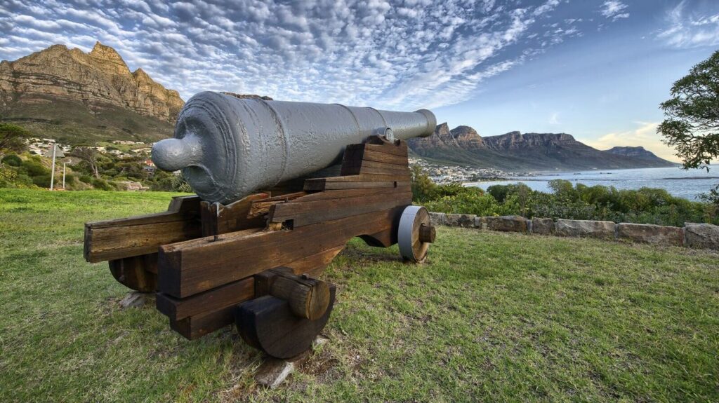 Noon Gun fire on Signal Hill