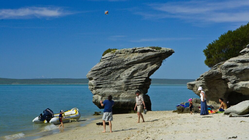 Swimming at West Coast National Park