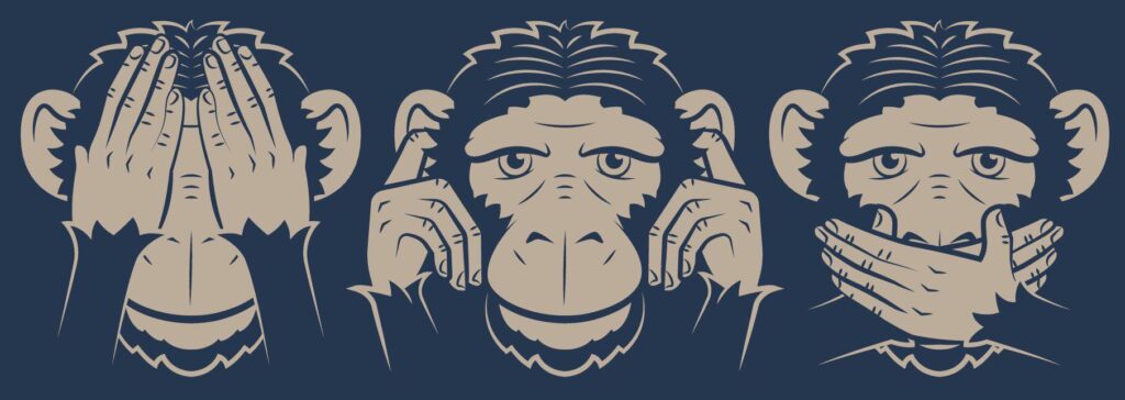 Three Wise Monkeys