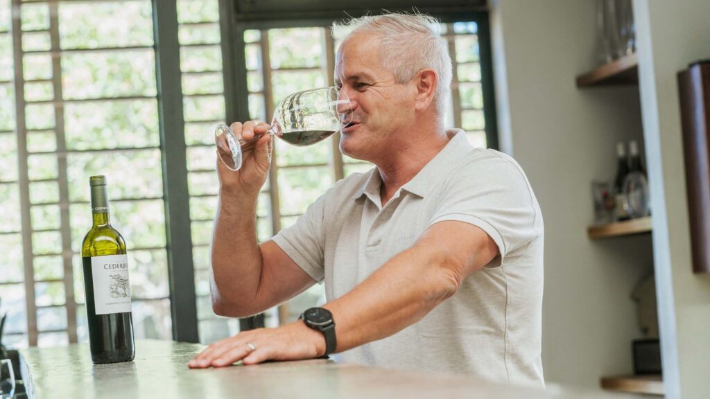 Cederberg wine tasting