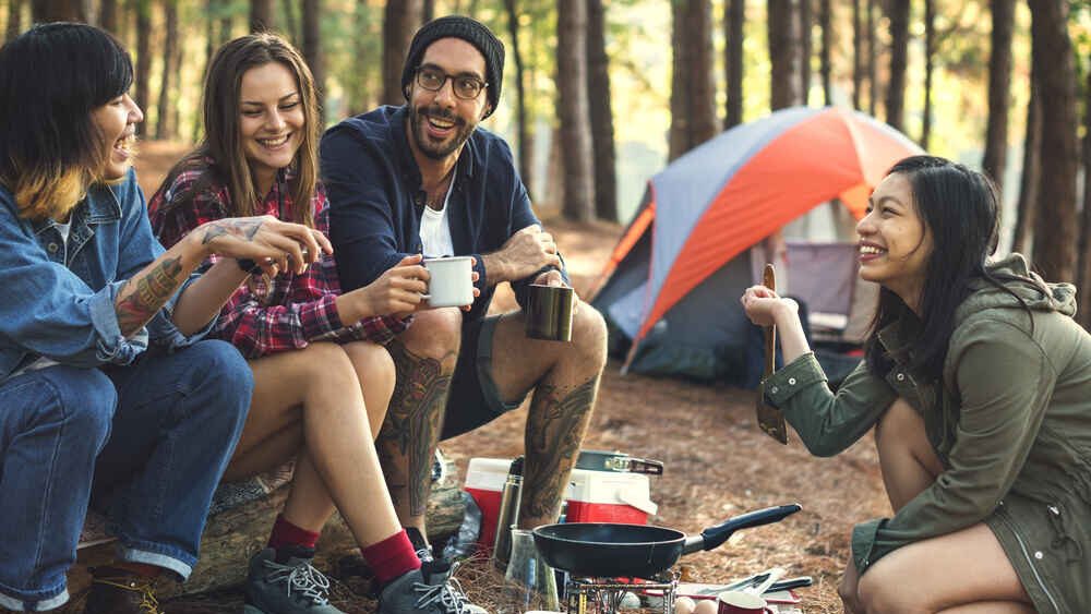 Diepwalle Forest Timber Camping Decks