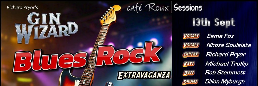 GIN WIZARD's Blues Rock Extravaganza