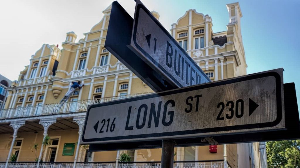 Old Cape Town street signs