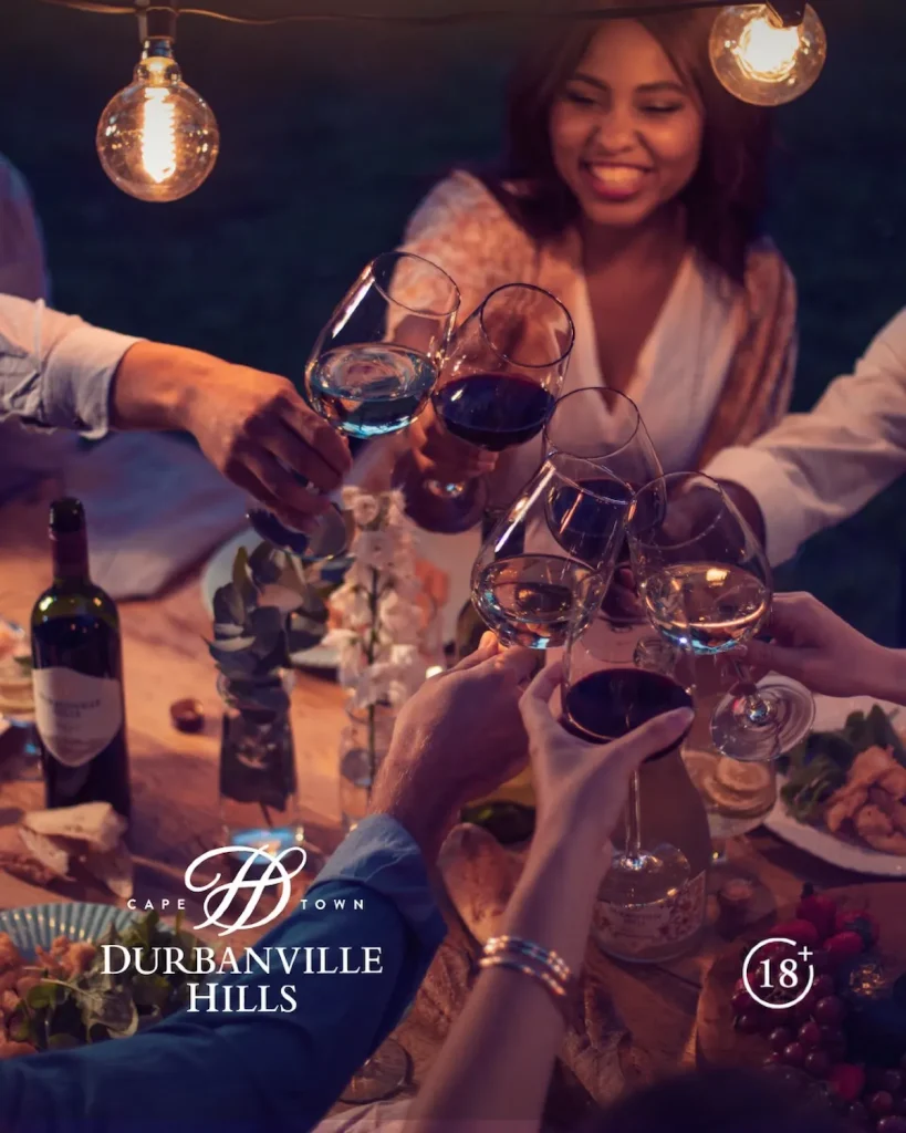 People Drinking Wine - Durbanville Hills