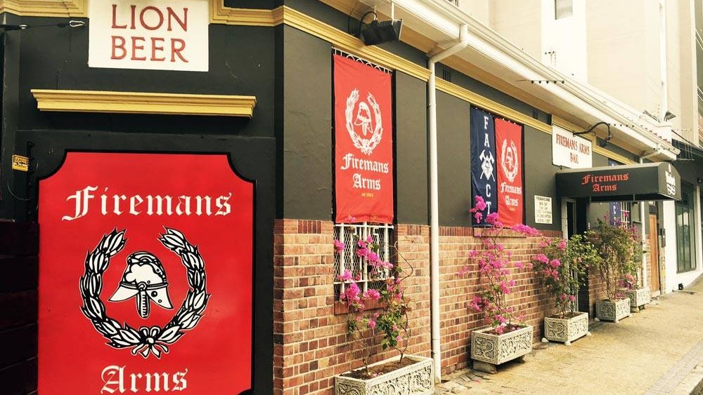 Fireman's Arms bar in Cape Town