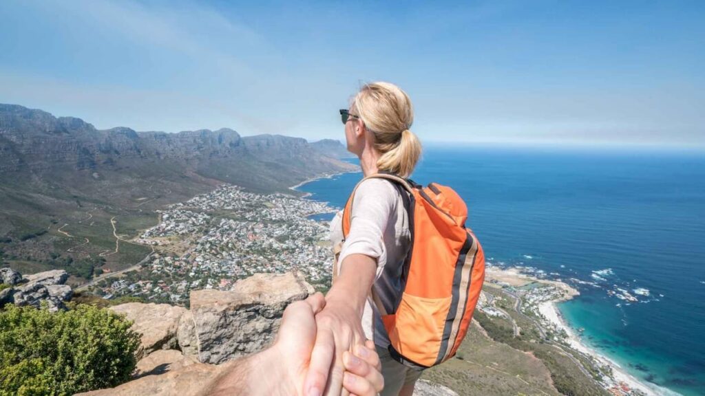 Hiking at Lion's Head