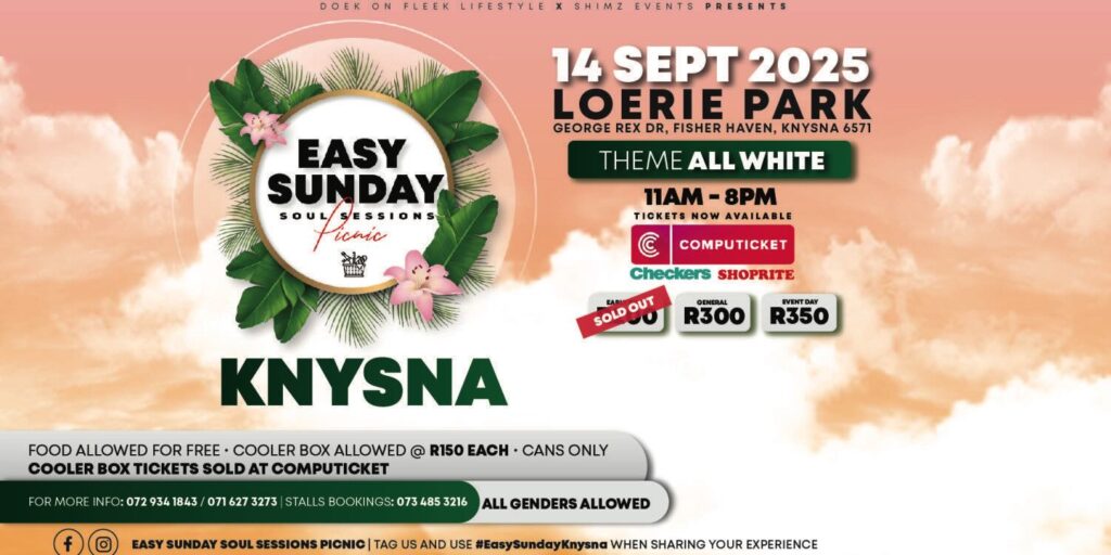 Easy Sunday Soul Sessions Picnic – Knysna