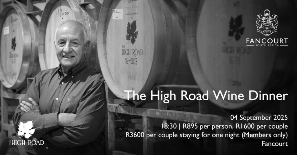 High Road Wine Dinner – Garden Route