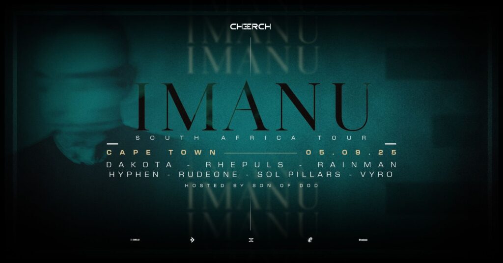 IMANU Live in Cape Town what's on in Cape Town and Surroundings in September