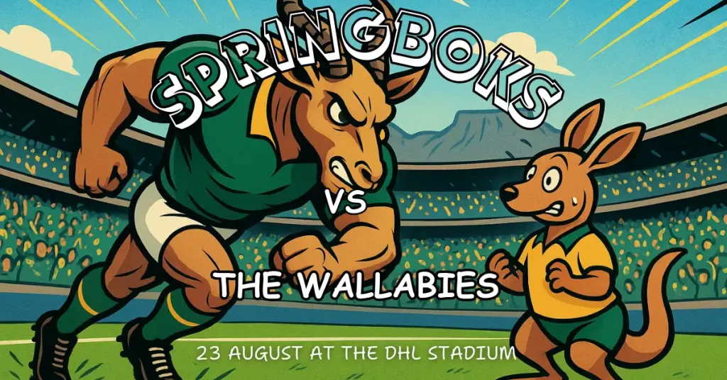 Springboks vs Wallabies at DHL Stadium – Time to Clip the Marsupials