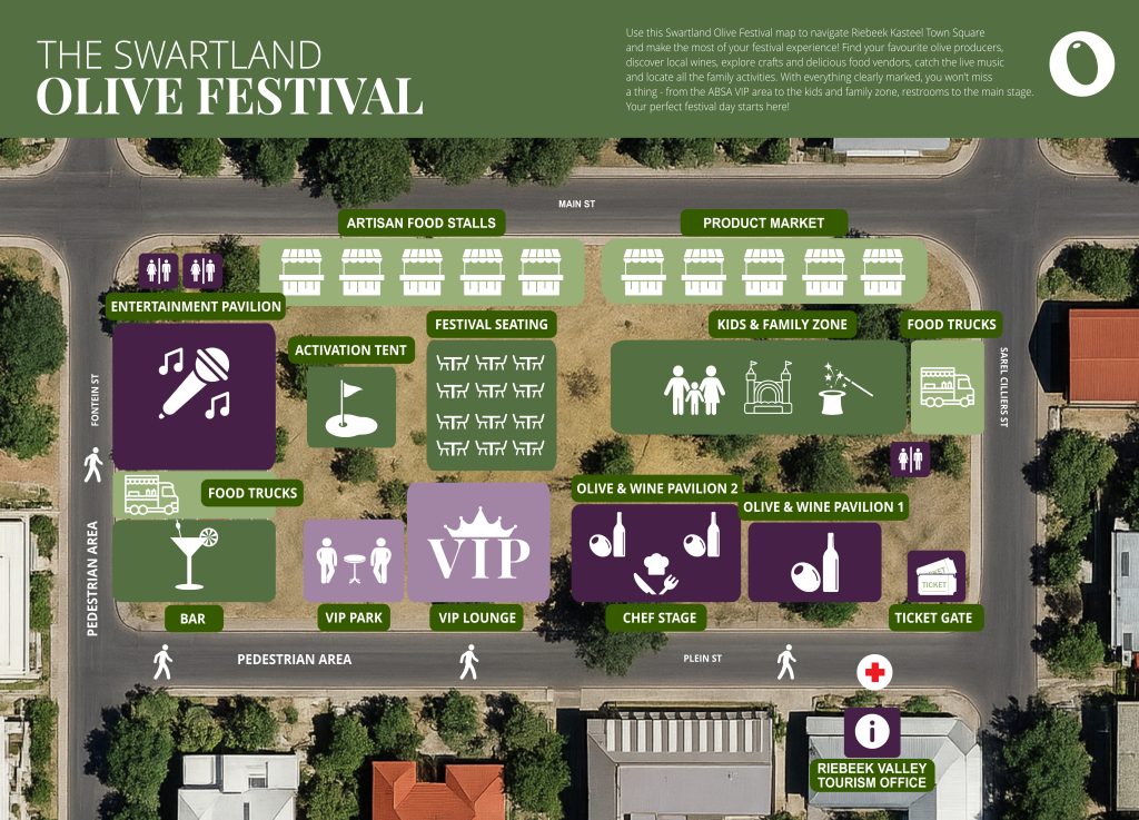 Swartland Olive Festival Map - Cape Tourism