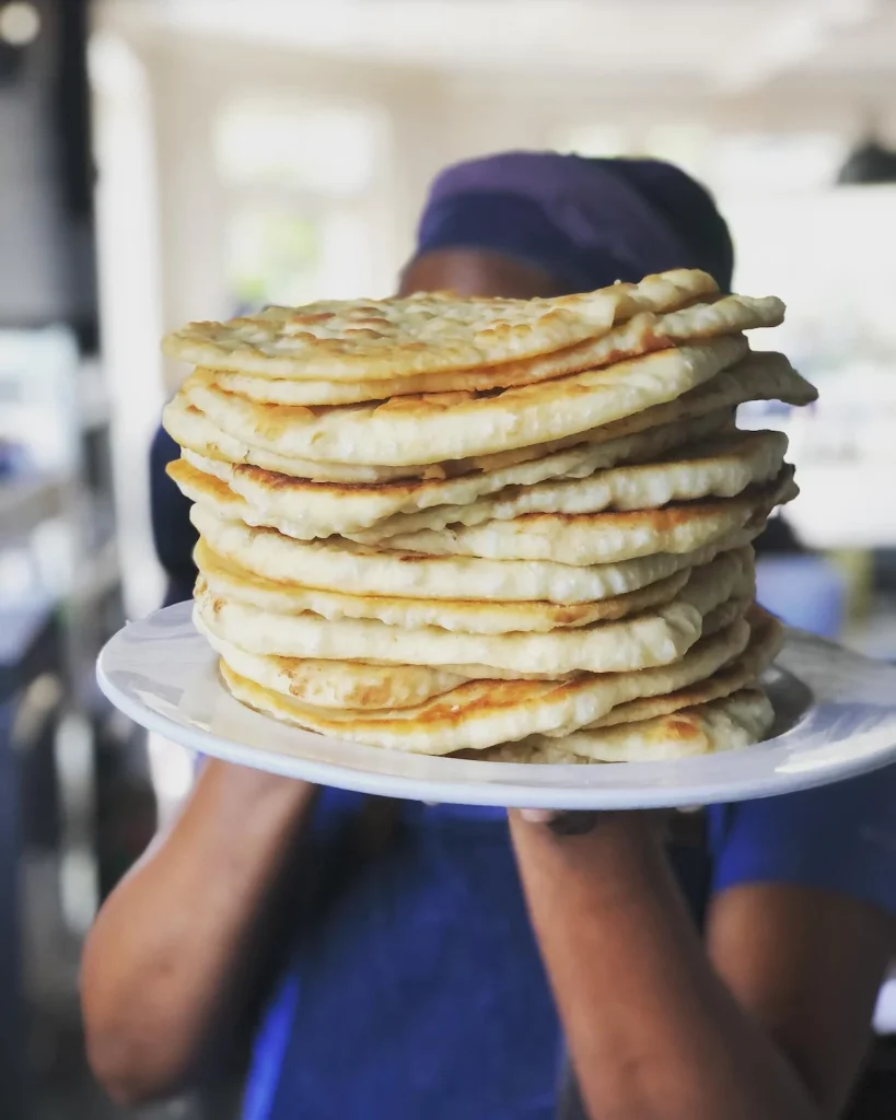 Fresh Baked Pita Breads - Cape Town Spring Brunch