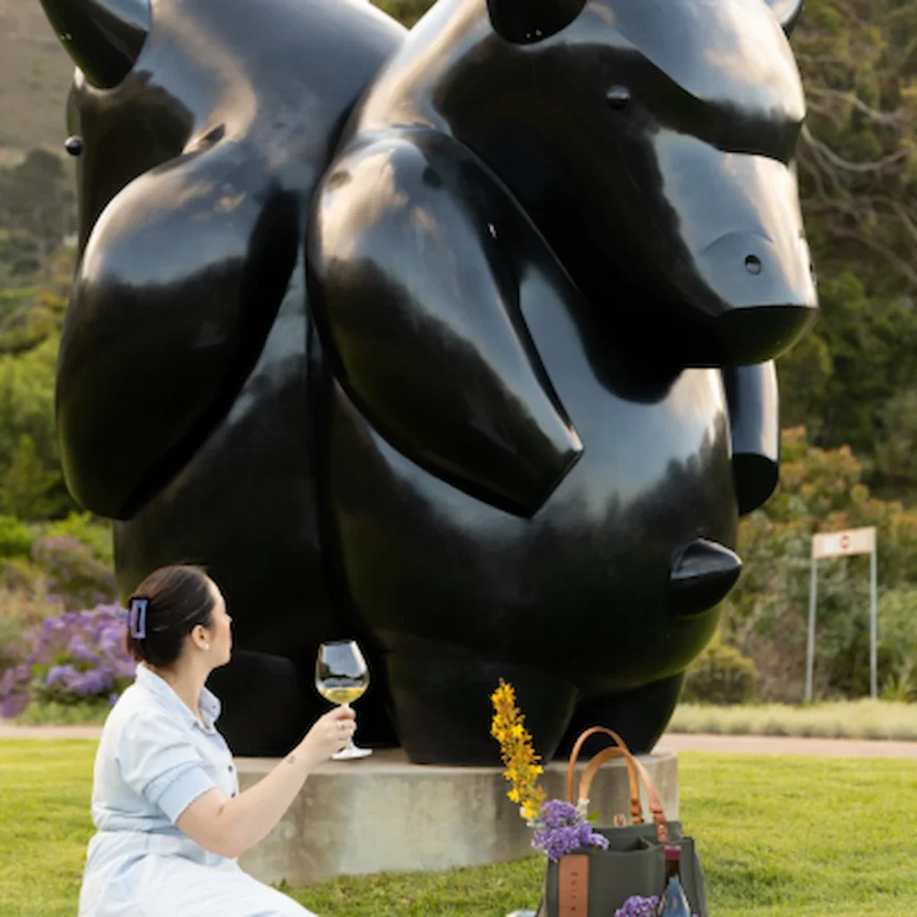 Picnic in Sculpture Garden - Cape Town