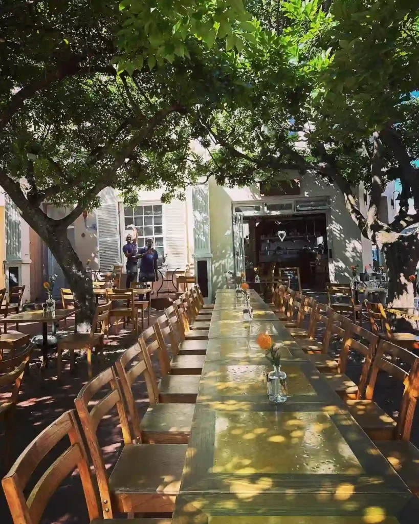 Spring Courtyard Cafe - Cape Town Spring Brunch