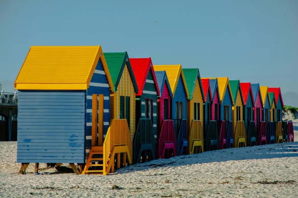 The Iconic Muizenberg Beach Huts - Spring Day Trips Near Cape Town