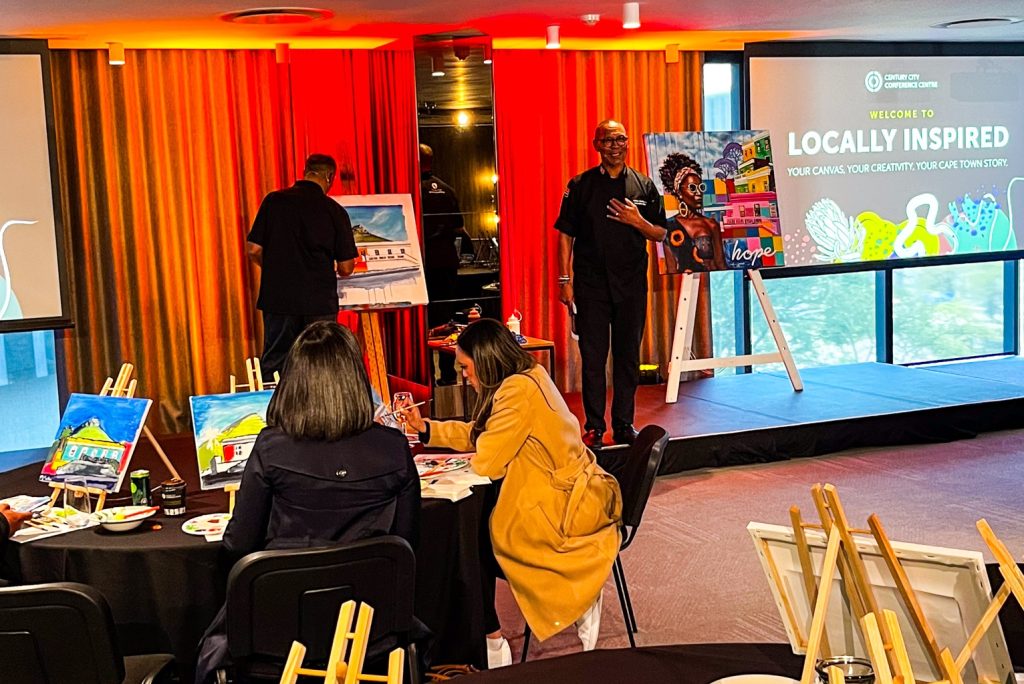 Century City Conference Centre Bootlegger Colab - Locally Inspired Painting