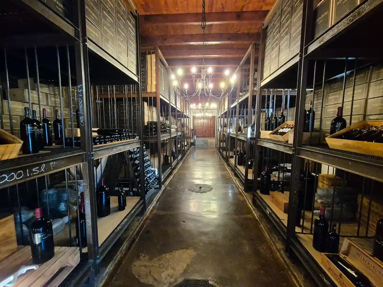 Webersburg Wine Estate Historic Wine Cellar