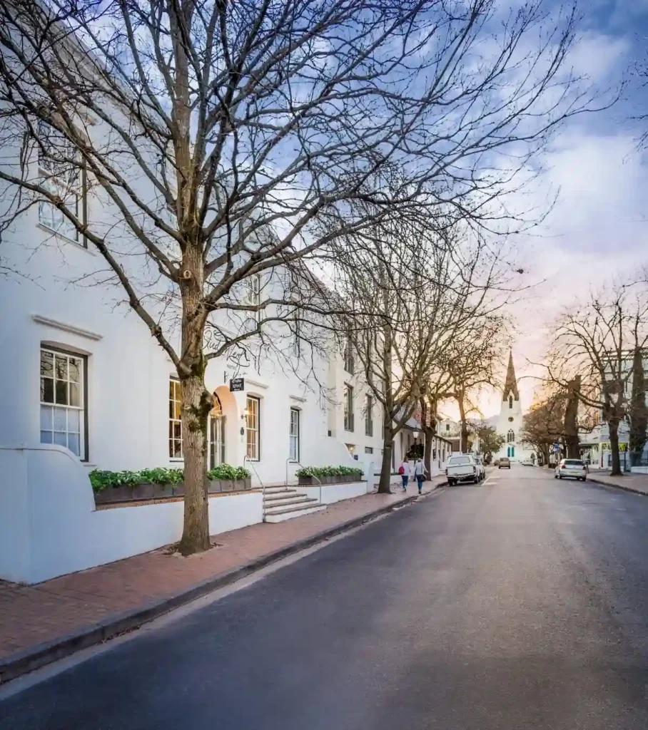 A Street in Stellenbosch - Stellenbosch vs Franschhoek