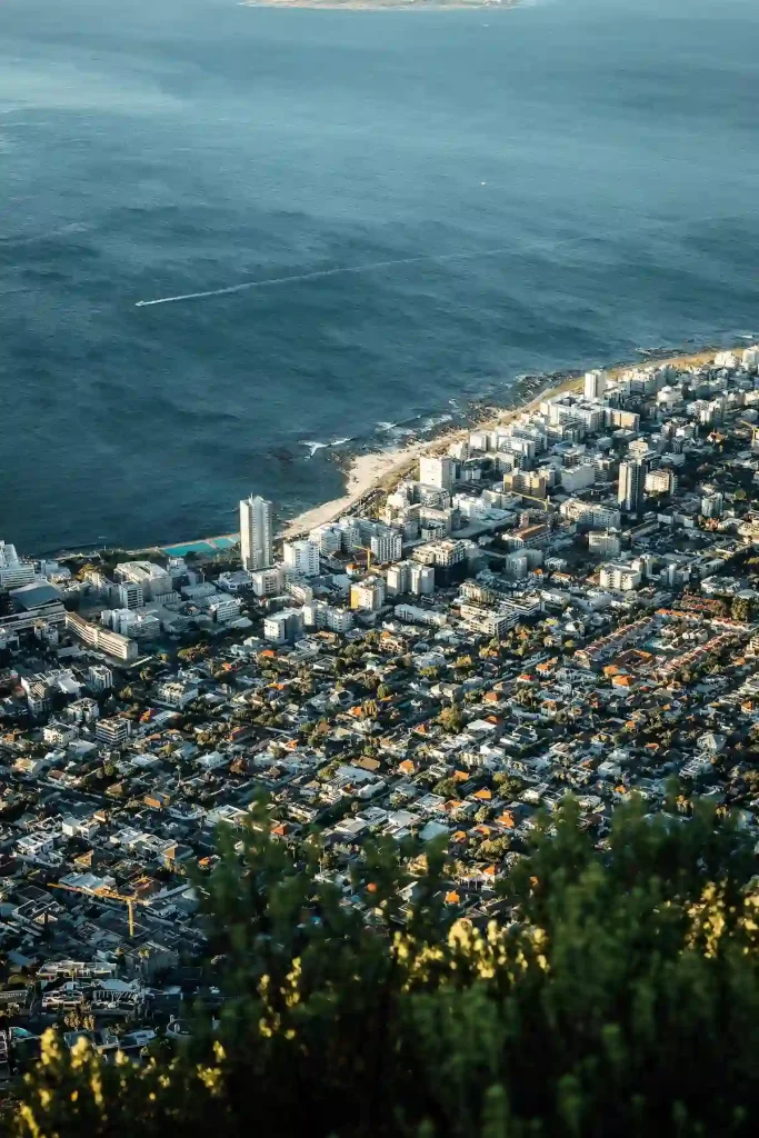 Ariel View of Cape Town - 3 Day Cape Town Itinerary