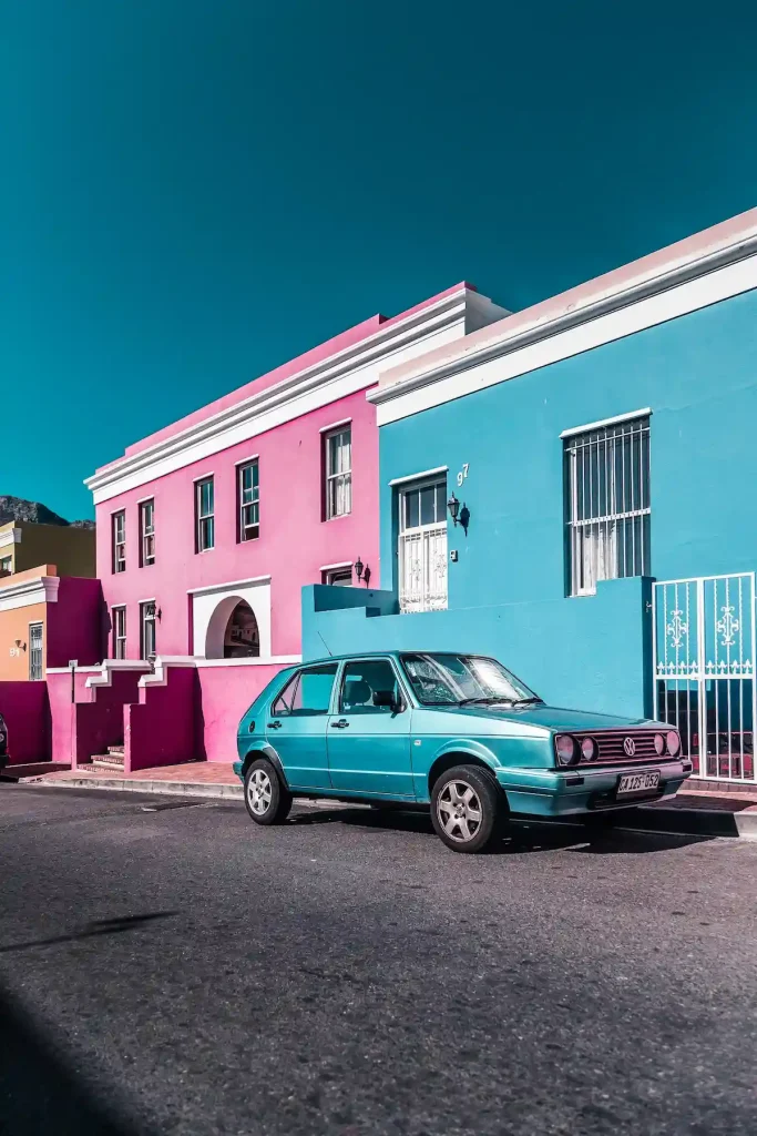 Bo-Kaap Colourful Houses - Cape Town