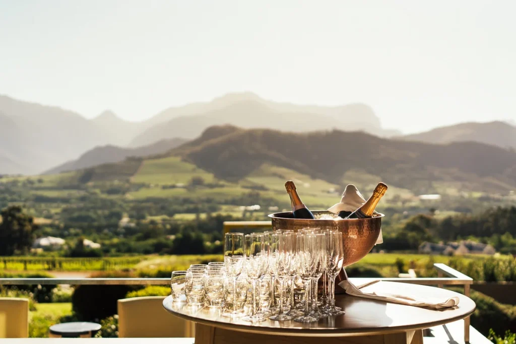 Bubbly with a View - Haute Cabrière, Franschhoek