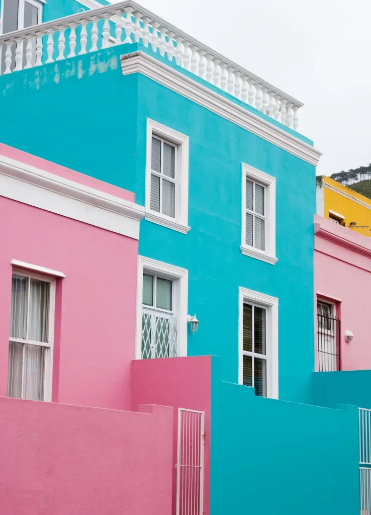 Colourful Houses in BO-Kaap - Cape Town Top Neighbourhoods