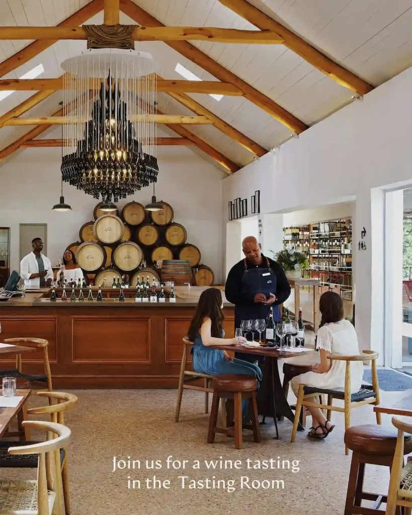 Spier Wine Tasting Room - Stellenbosch Wine Route