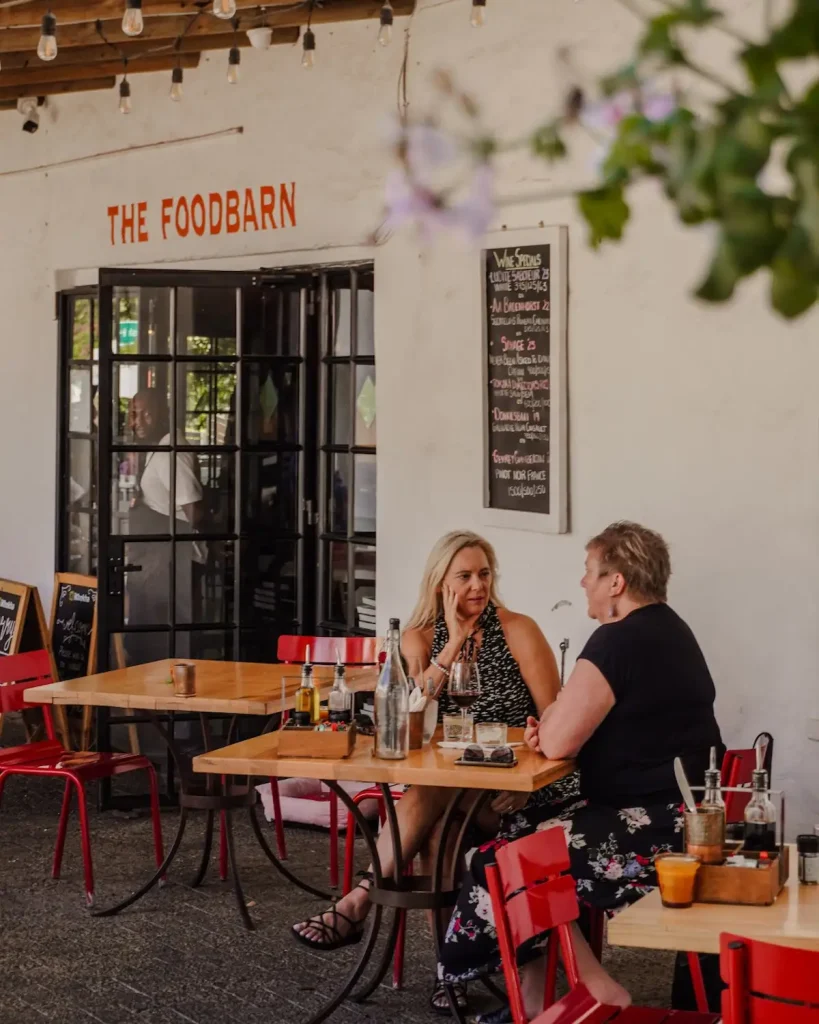 Women Dining at The Foodbarn - 3 Days in Cape Town