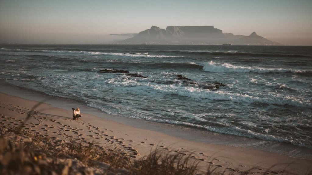 Iconic View of Table Mountain. Blouberg Beach for that perfect postcard shot.