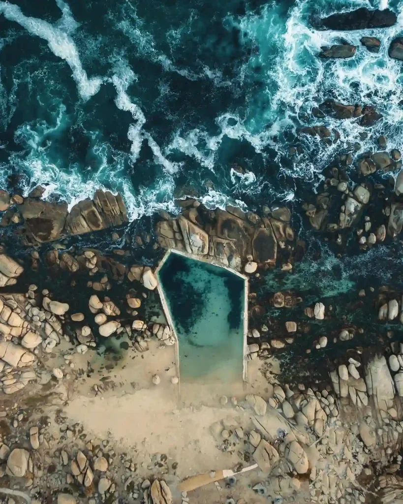 Aerial View of Camps Bay - Cape Town