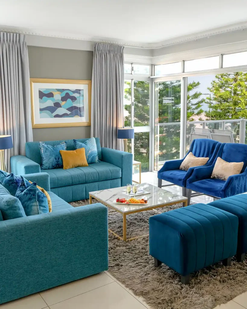 Lounge in the Peninsula All-Suite Hotel - Cape Town Beach Hotels